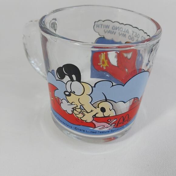 “Im Easy To Get Along With When Things Go My Way” Garfield McDonald’s Mug Cup - Picture 2 of 3